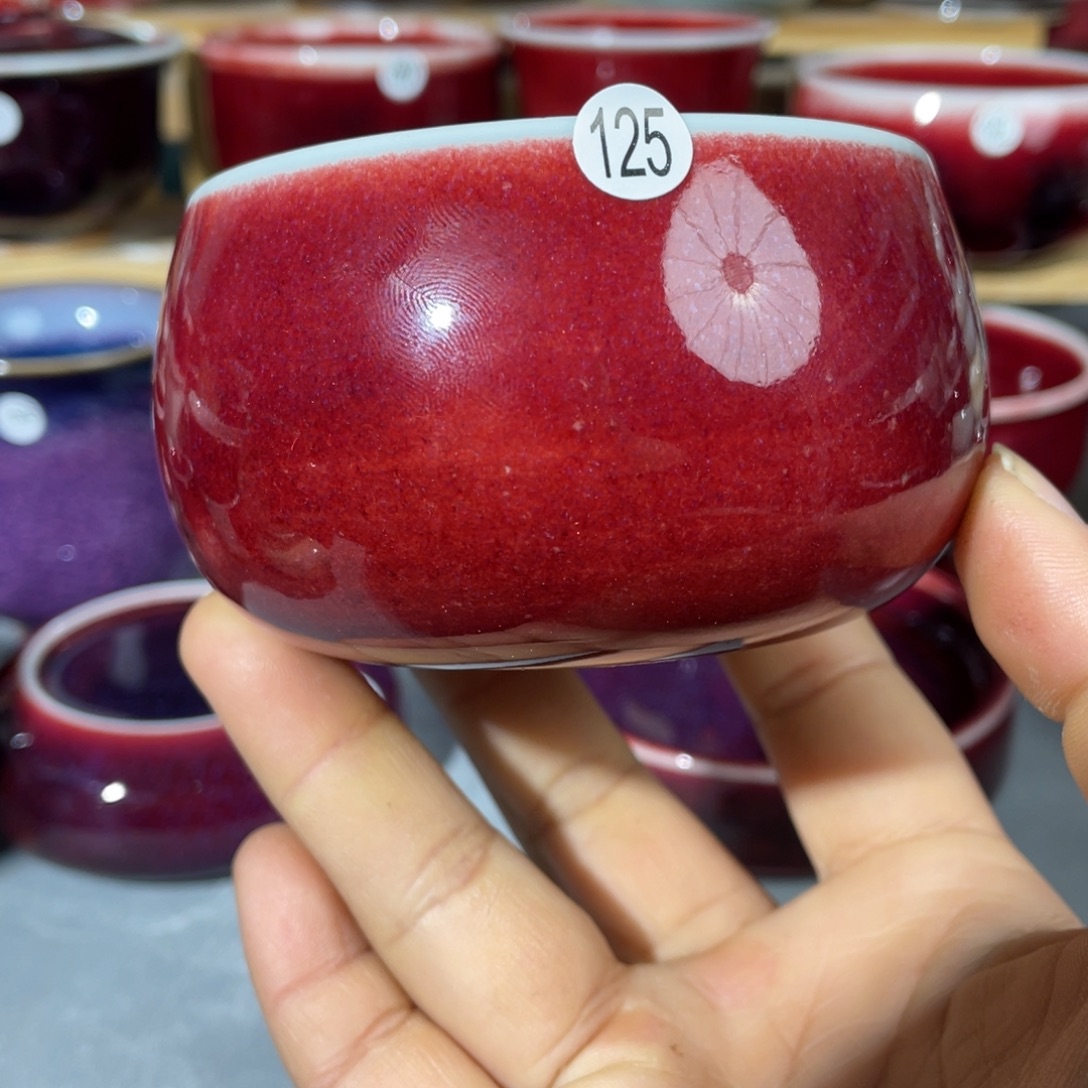 瓷片纯手工制作……微微瑕