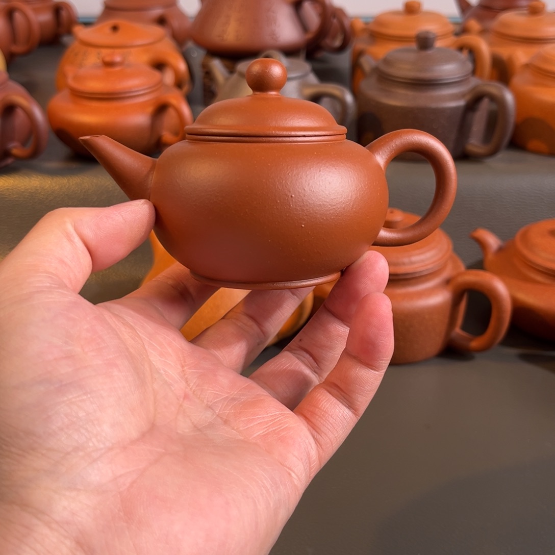 茶壶紫砂半手工制作水平壶壶