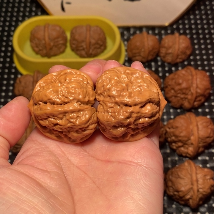 把件文玩核桃三角蛙