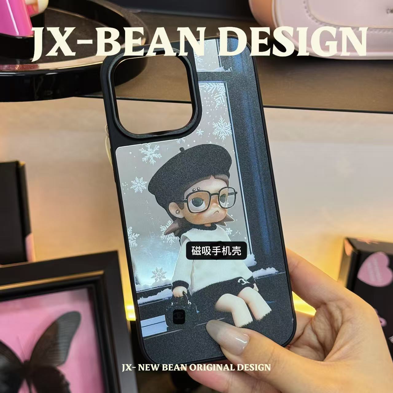 【冬日窗景·镜面磁吸手机壳】JX壳壳专属定制磁吸手机壳XP