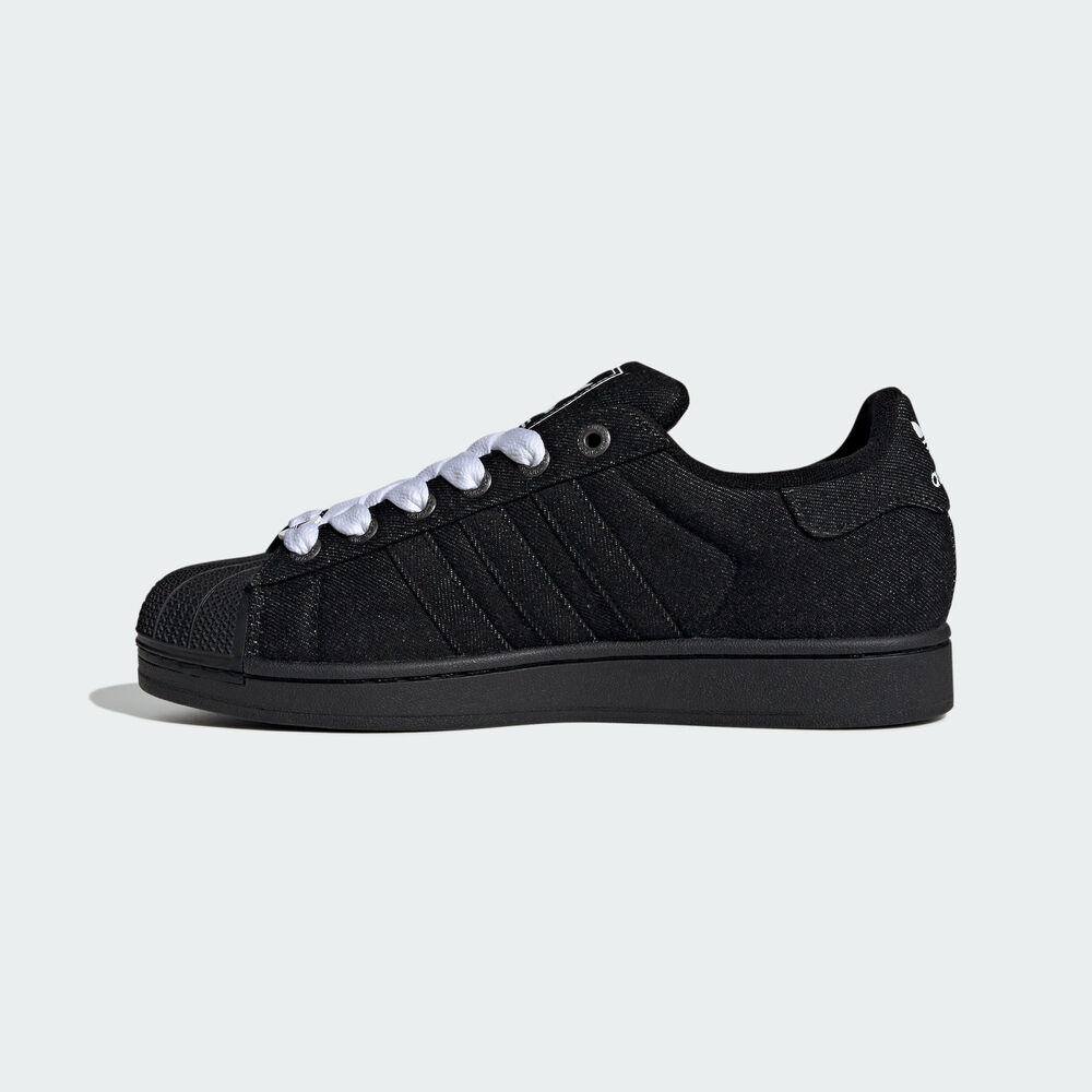 adidas阿迪三叶草2025中性黑色经典运动鞋SUPERSTAR休闲鞋JQ3211