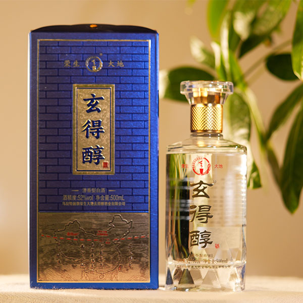 玄得醇雅蓝清香型52°度500ml原箱装52度500