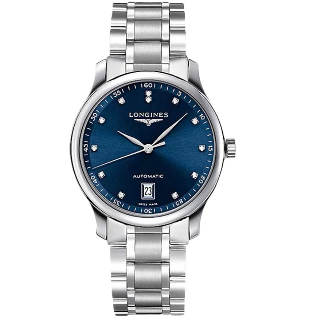 99新 Longines/浪琴 名匠5555/时尚/L2.628.4.97.6/38.5mm/瑞士表