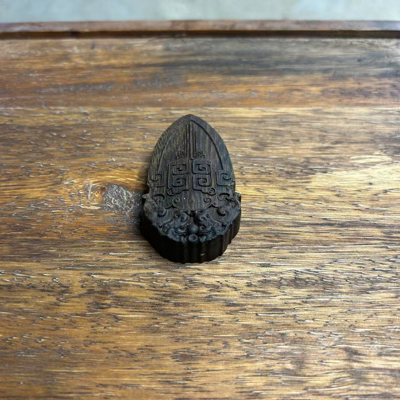 6#仓库-LS-FXG30343双貔貅沉香木吊坠/多样性发货