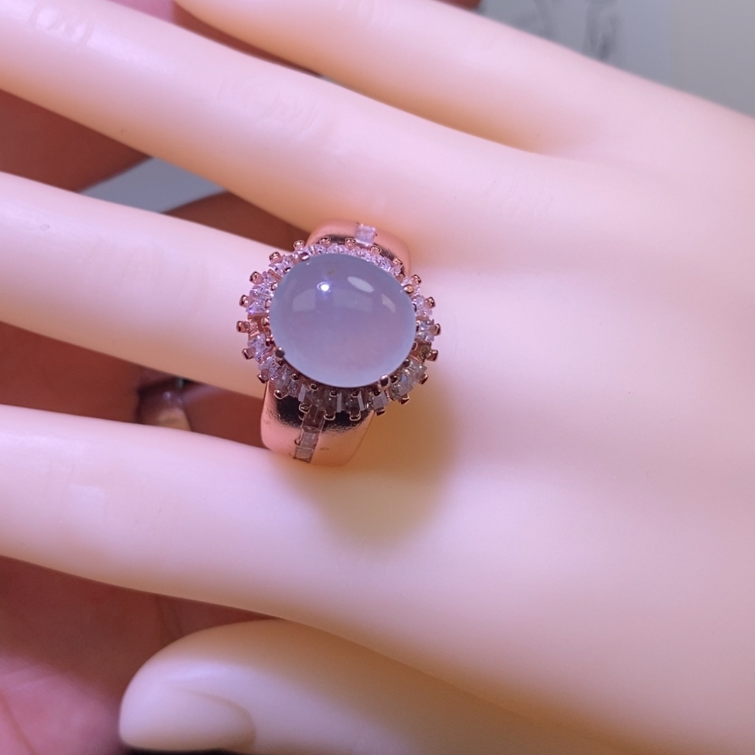 翡翠未镶嵌戒指缅甸翡翠53