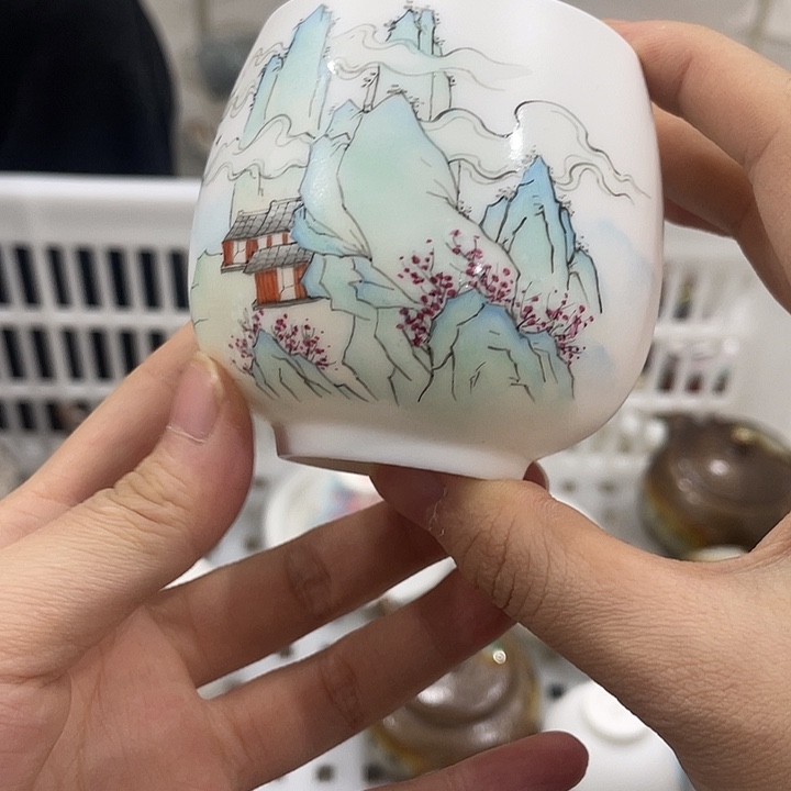 茶杯 壶 盖碗茶杯 盖碗 壶