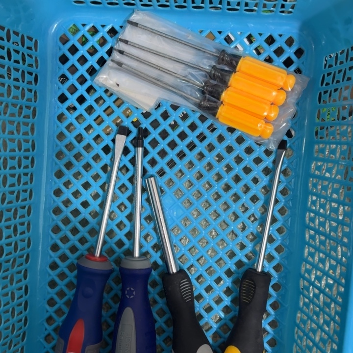 五金工具捡漏螺丝刀8支