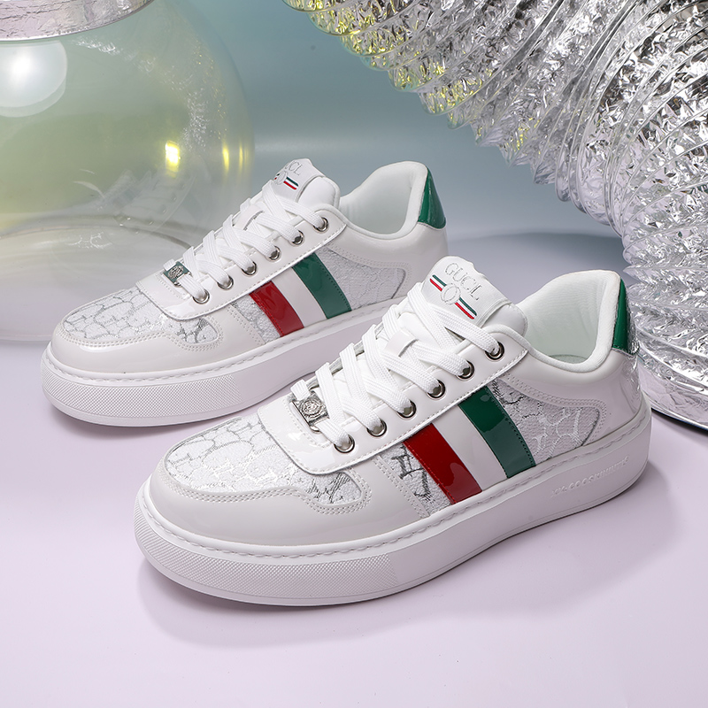 防滑情侣低帮小白鞋耐磨休闲鞋百搭厚底男鞋女鞋休闲运动复古太古