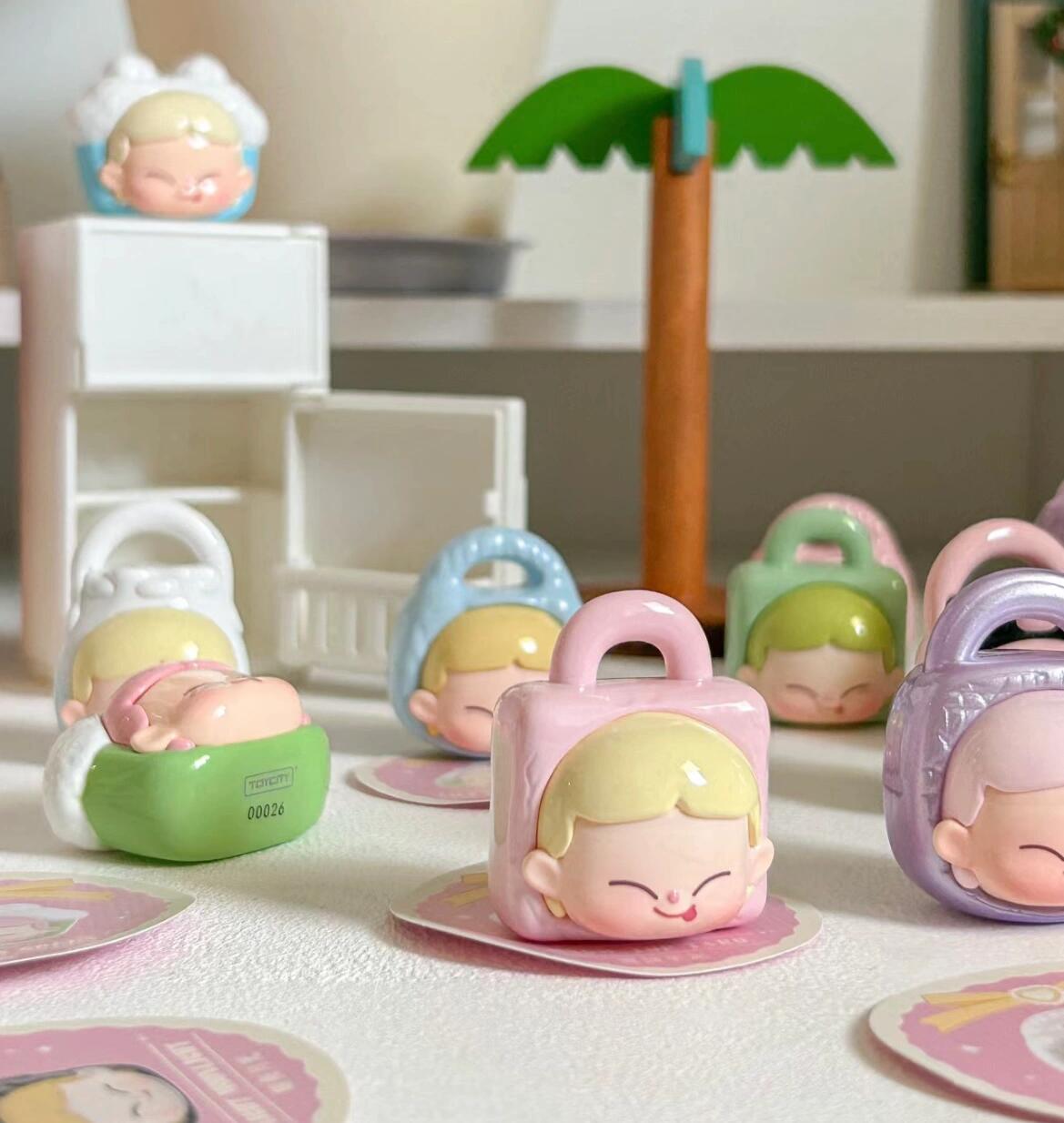 【加了个加】Mike包包贴贴乐默认代拆系列正品盲盒手办