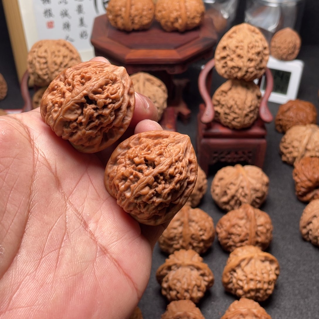 文玩核桃吊坠37凤凰台