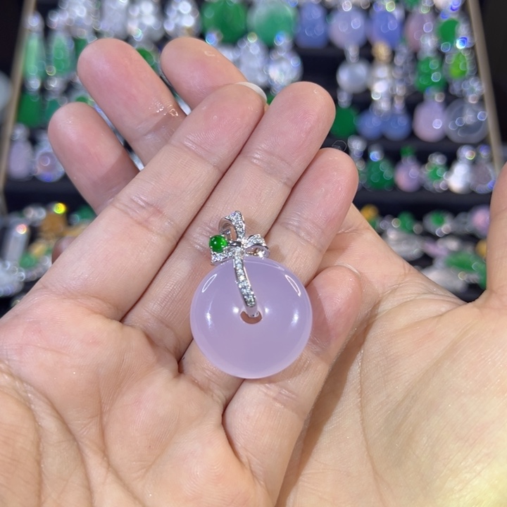 玛瑙/玉髓银S925镶嵌颈饰