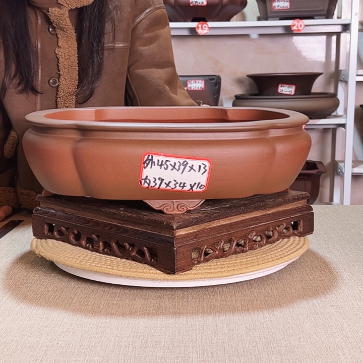 紫砂花盆紫砂花盆