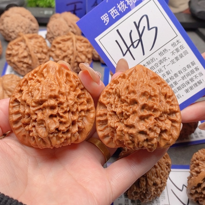 把件桃核47官帽443