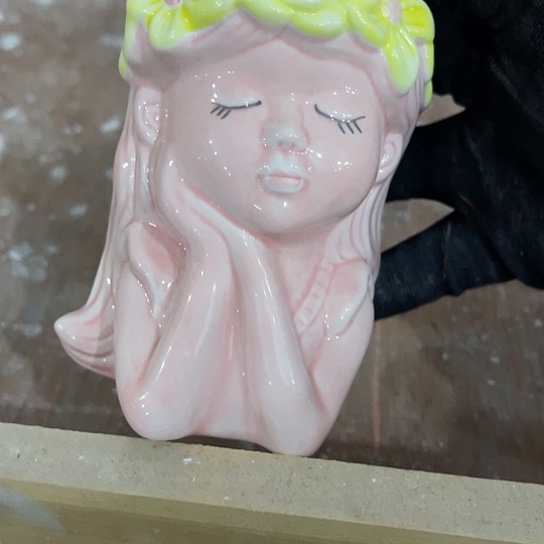 多肉绿植陶瓷花盆9.9包邮，有孔