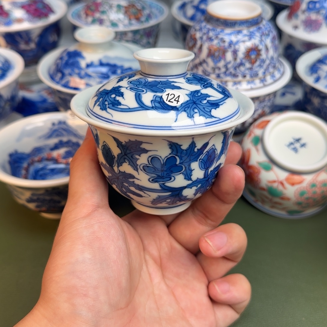 陶彦祖纯手工手绘茶具124