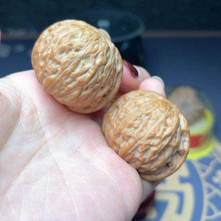 文玩核桃把件3铁锤