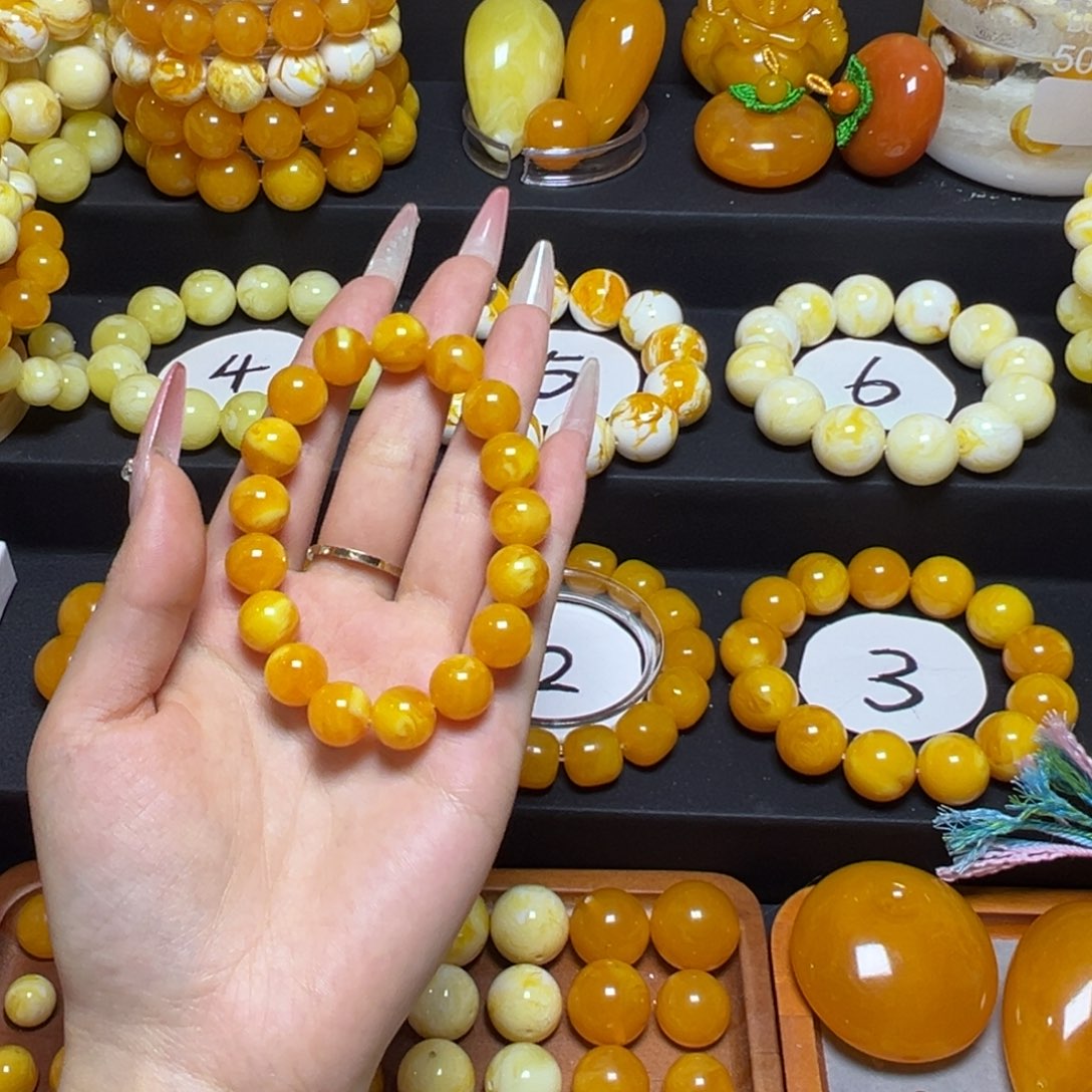 淡***生12mm全品无暇手串