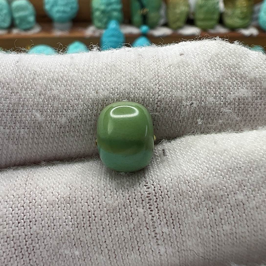 绿松石老型珠 未镶嵌
