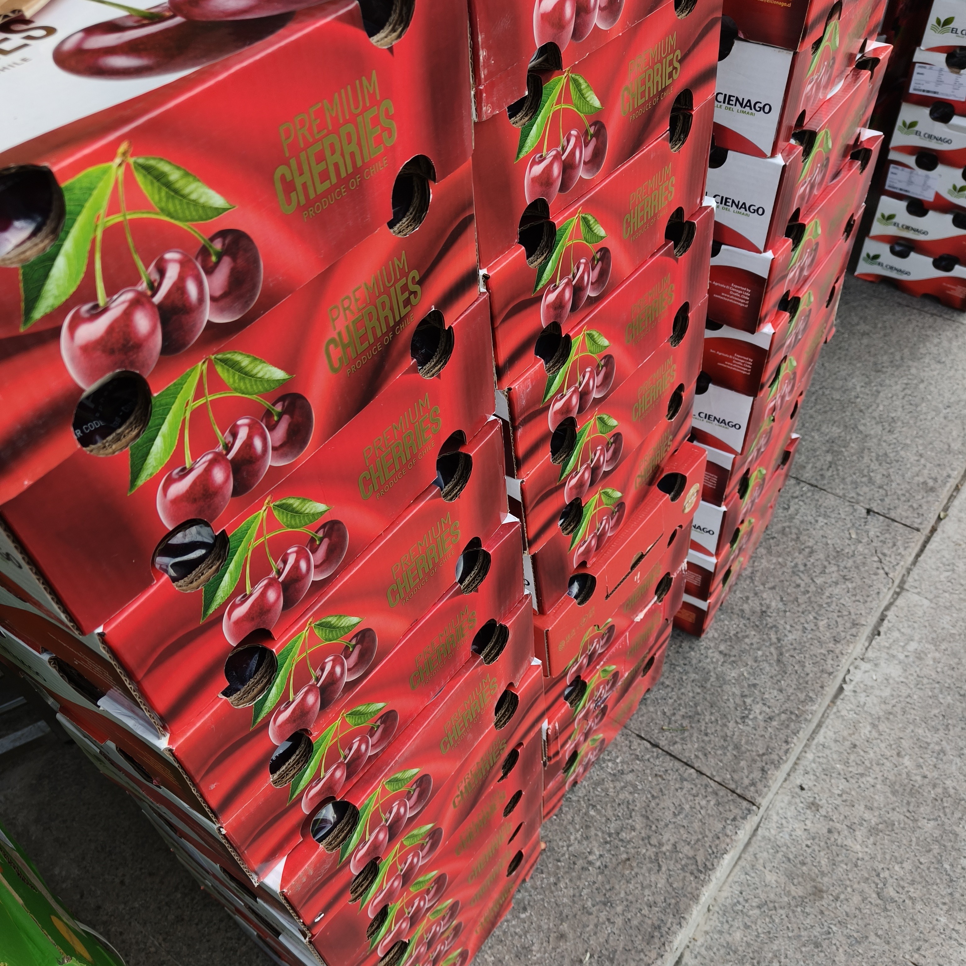 智利进口车厘子规格J级2.5kg海运智利