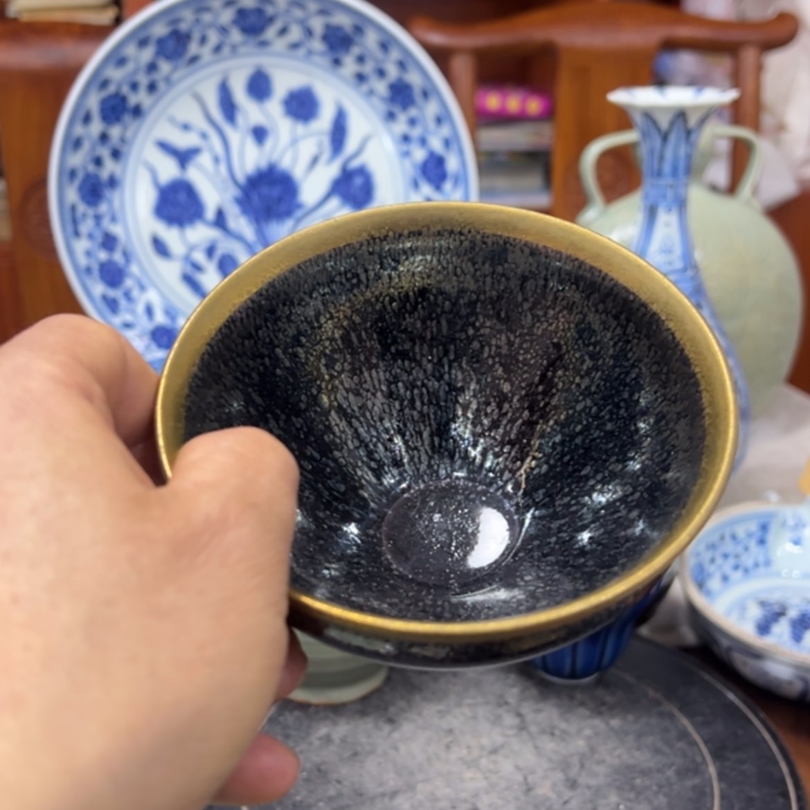 【闪购商品】建窑碗漂亮的很好