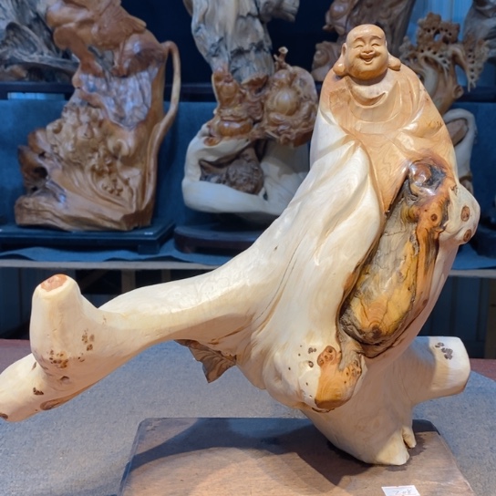 柏木（崖柏）根雕摆件