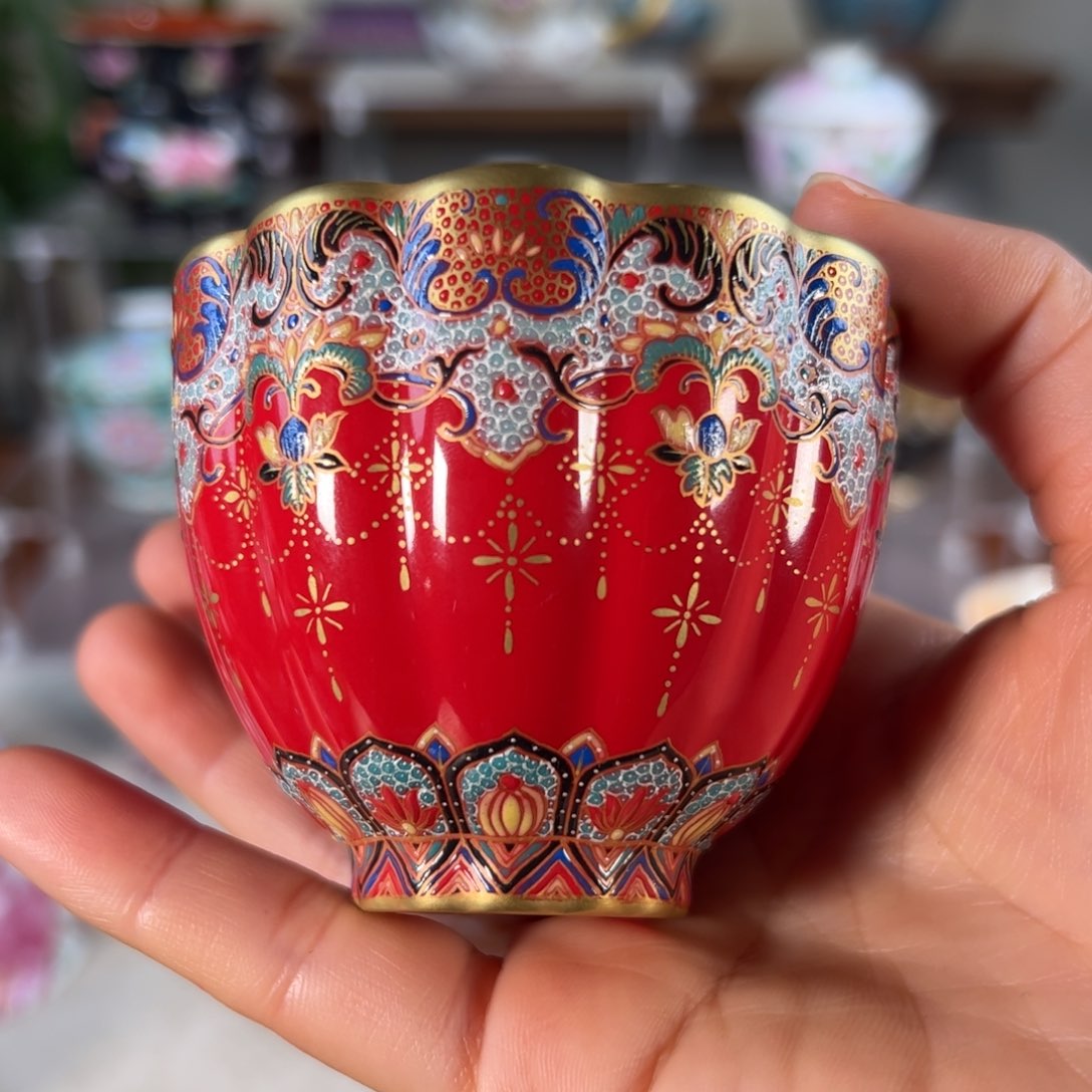 纯手工手绘 高端茶器