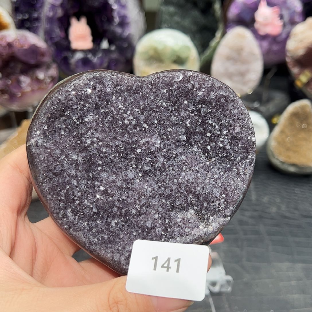 珠宝半成品未镶嵌紫晶