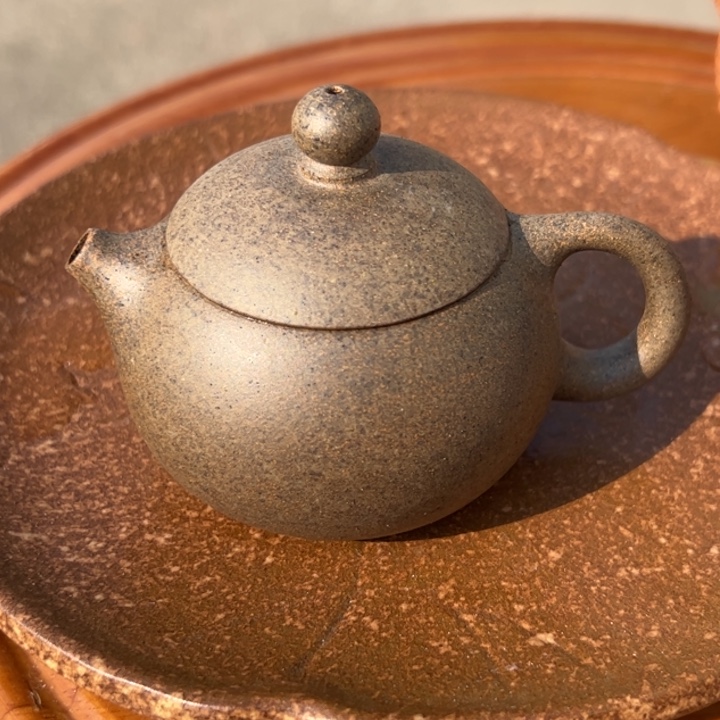 紫砂茶壶还原烧小西施100cc