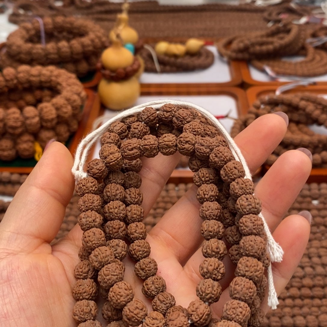 叮***铛金刚菩提吊坠定制花王双圈卡9