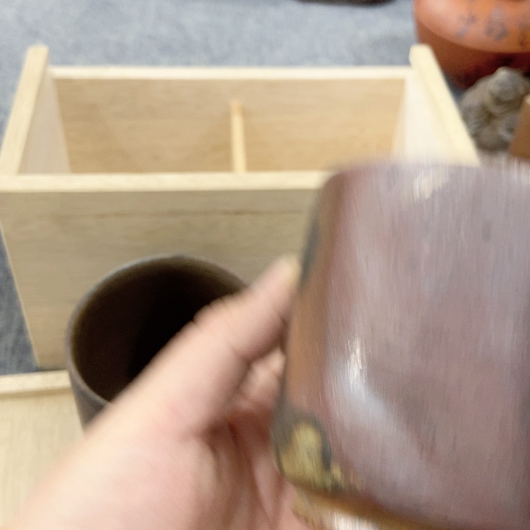 紫砂茶杯非常满意好看得物件