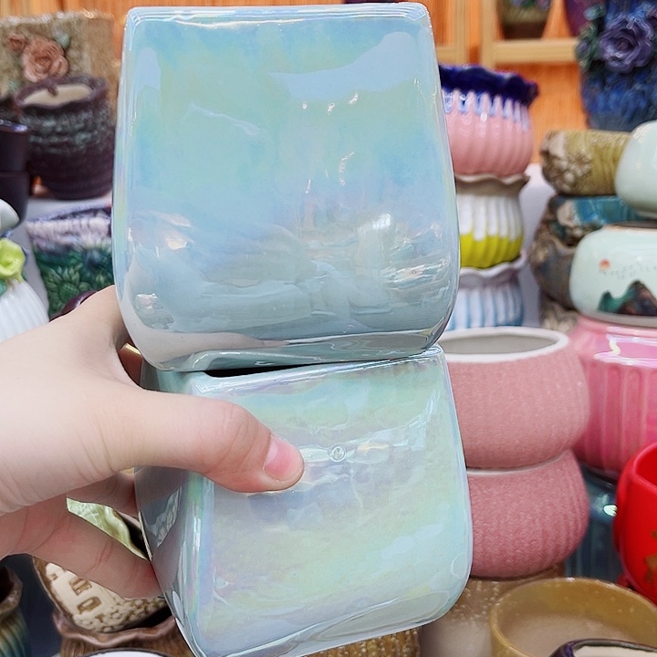 有孔.多肉陶瓷花盆！