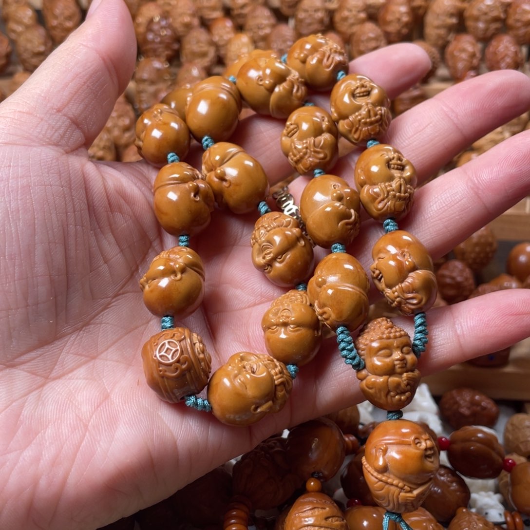 橄榄核手串/手链花皮特价