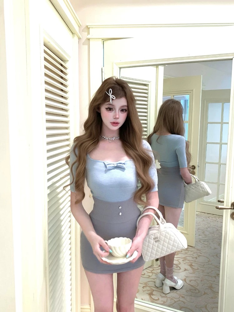 【XW SHOP】纯欲辣妹气质显瘦裤子套装修身合集【备注编码】