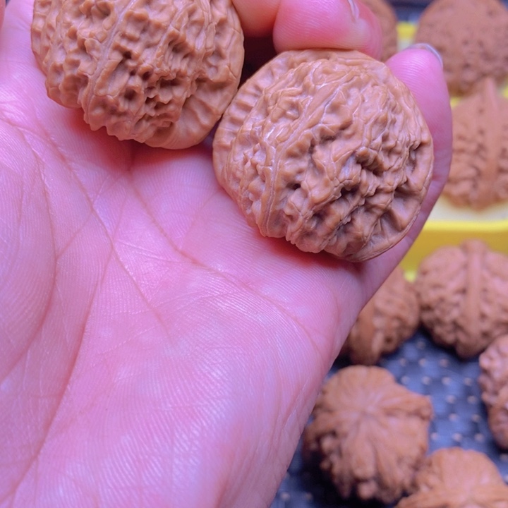 核桃手串/手链三角白狮子头38尺