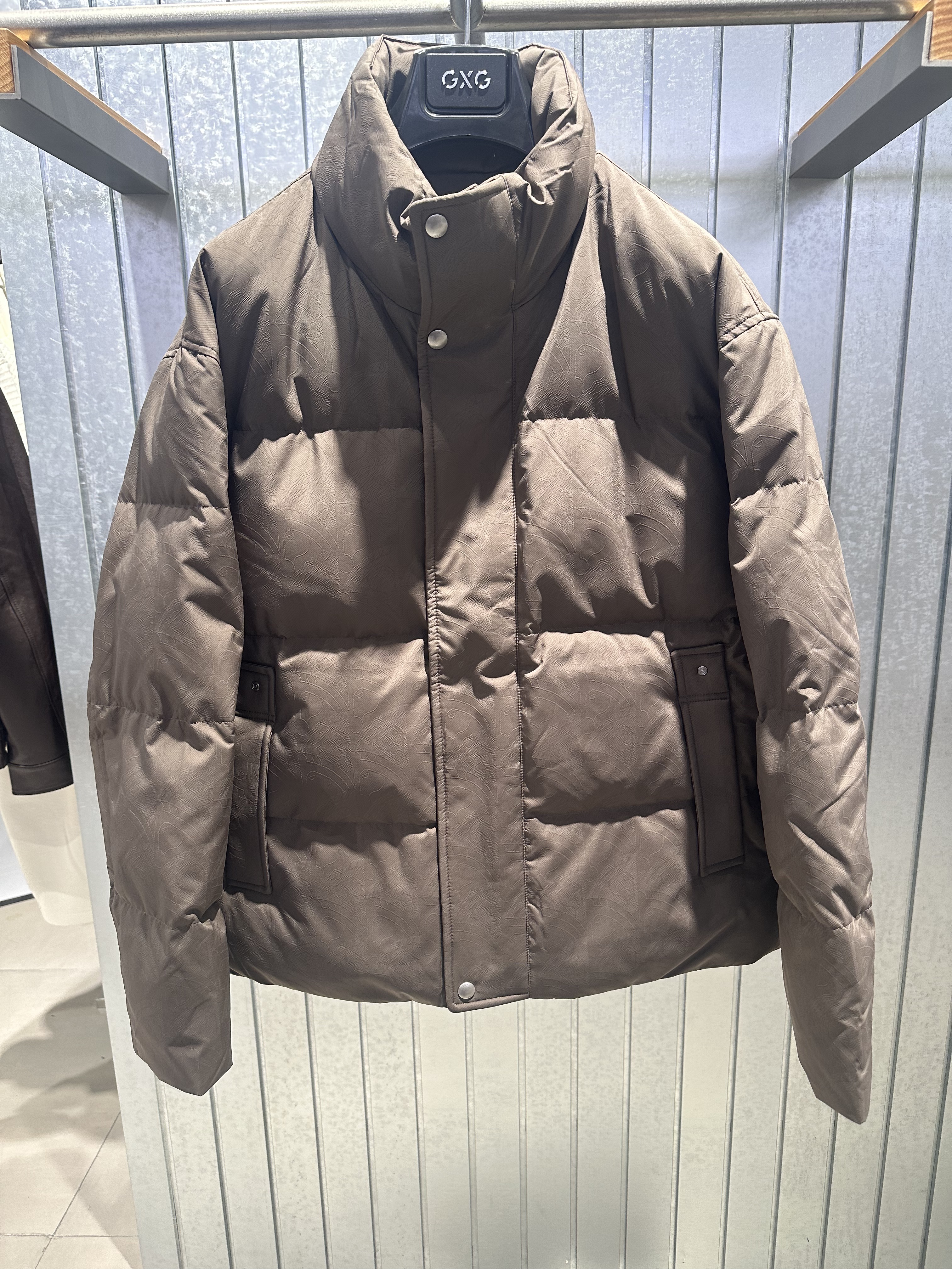 G25XY24037 2025冬季新品商场同款男士立领短款羽绒服保暖加厚