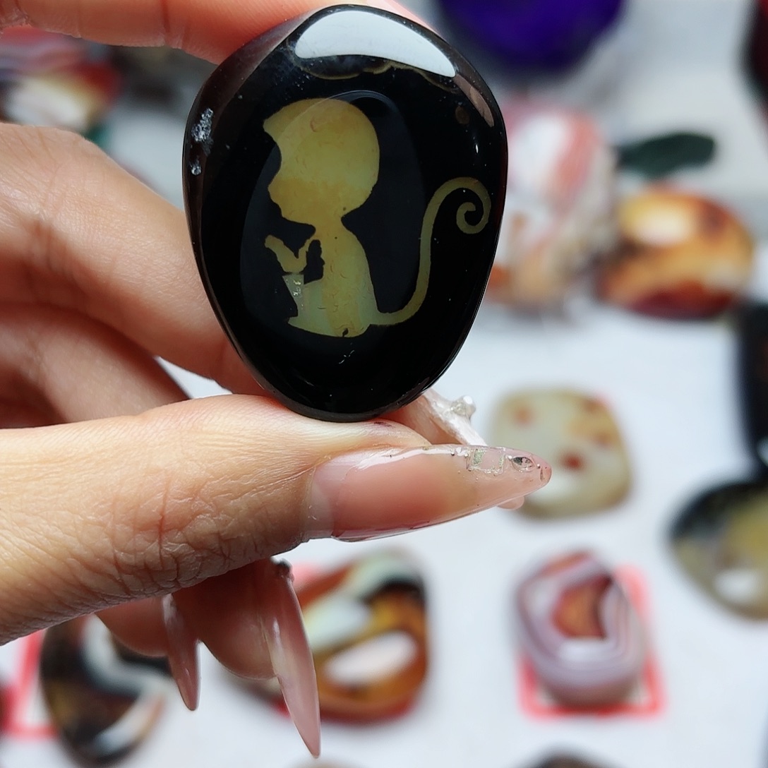 玛瑙/玉髓珠宝奇石未镶嵌