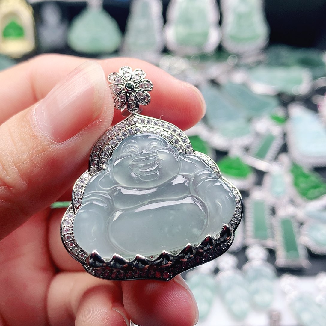 翡翠吊坠(不含链)未镶嵌