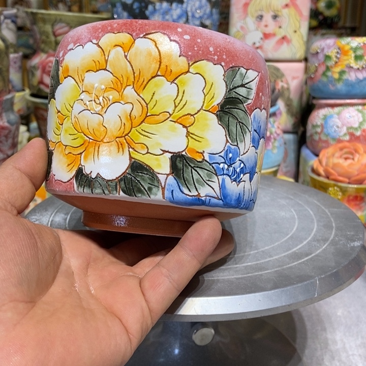 景德镇艺术手绘作品