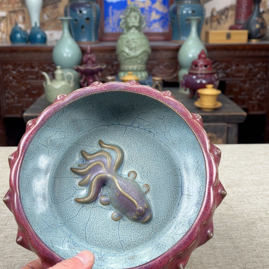 瓷片正能量陶瓷艺术品