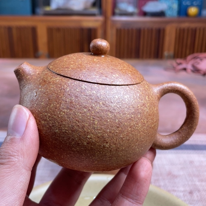 溜****茶壶紫砂宜兴紫砂原矿紫砂壶