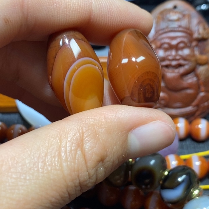 玛瑙/玉髓未镶嵌颈饰