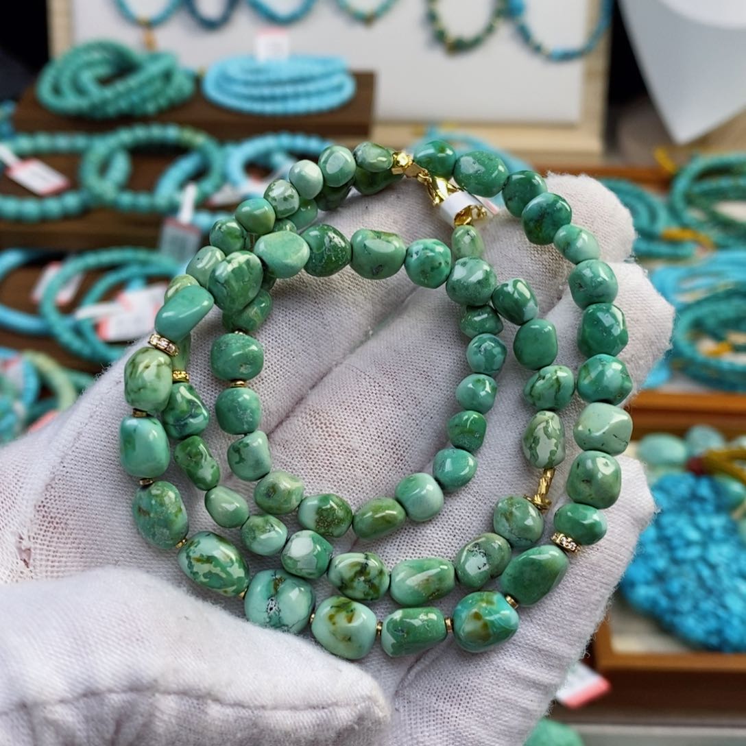 未镶嵌绿松石项链