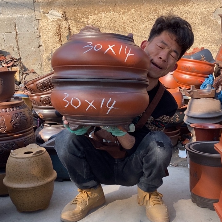 红陶紫砂器，紫砂器