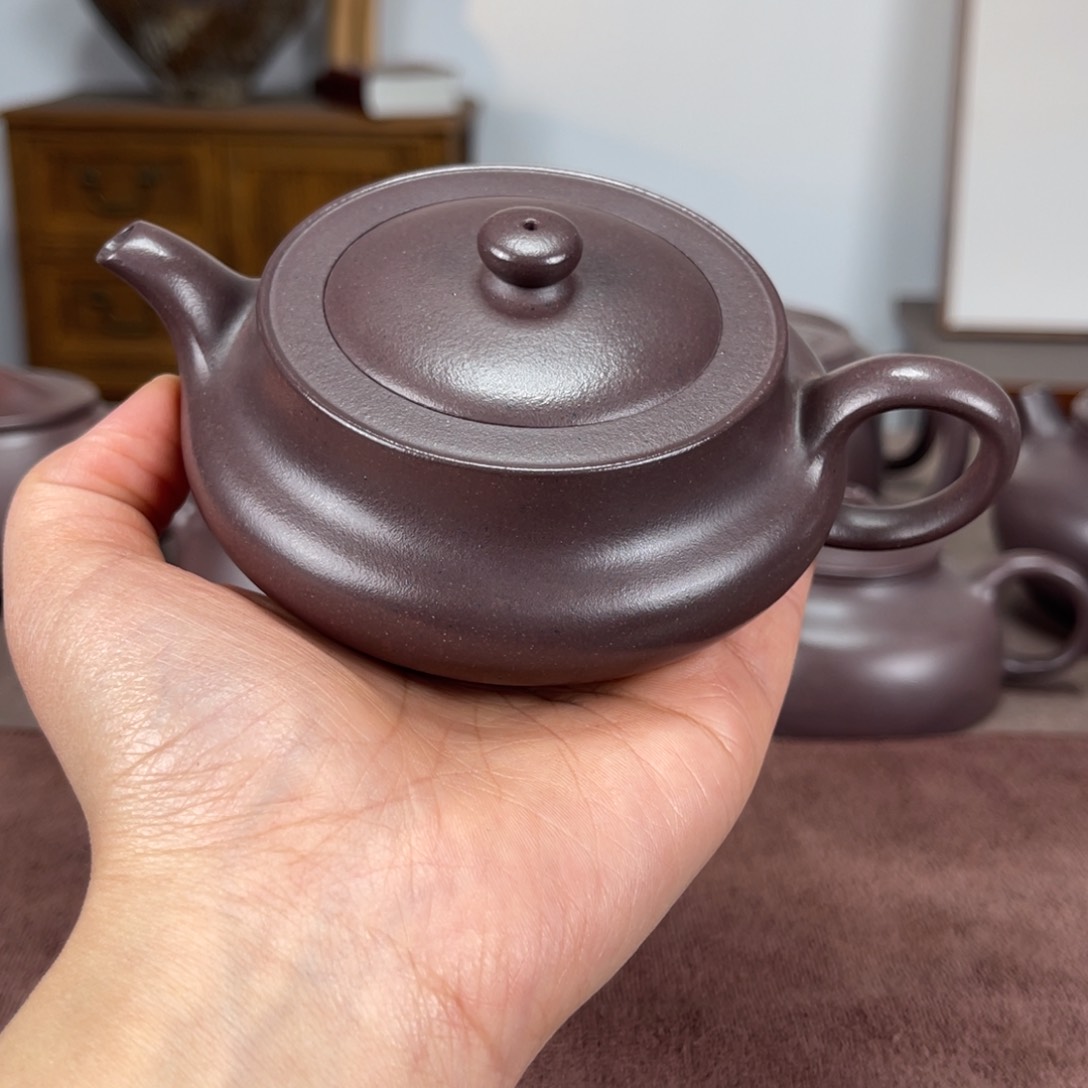紫砂茶壶桑盘天青170