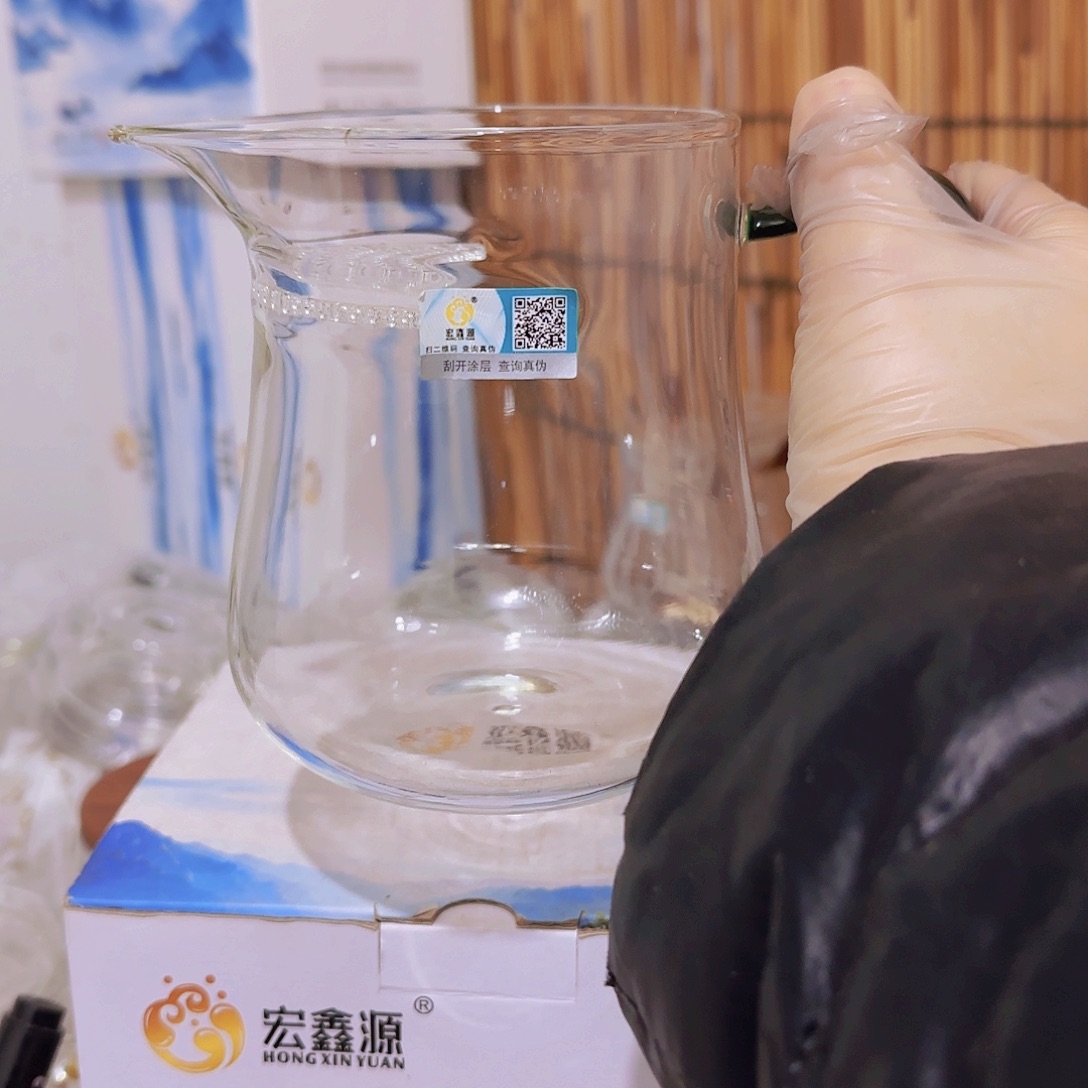 高硼硅玻璃茶水分离款L72