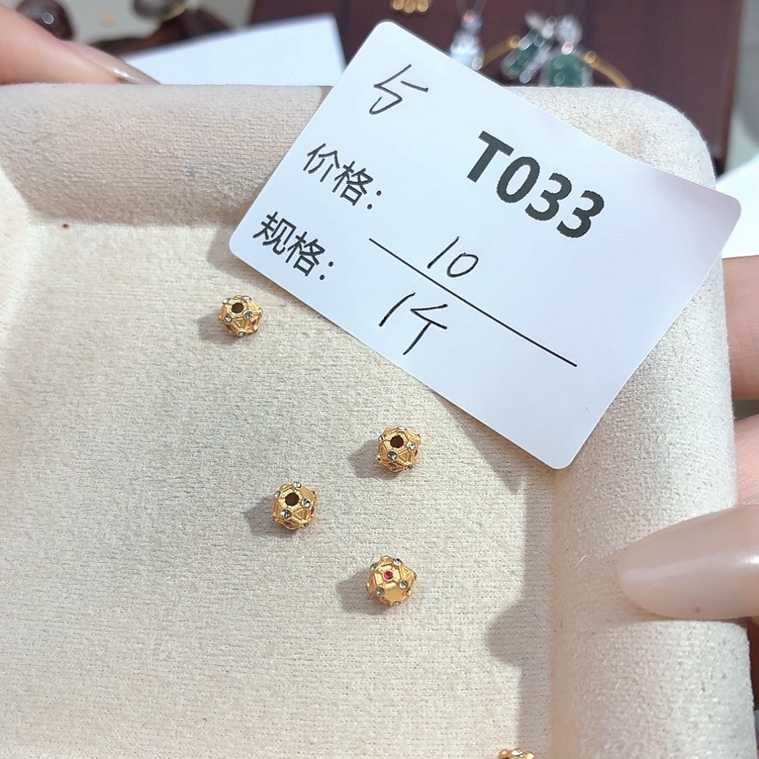 玻璃925银美银计T033