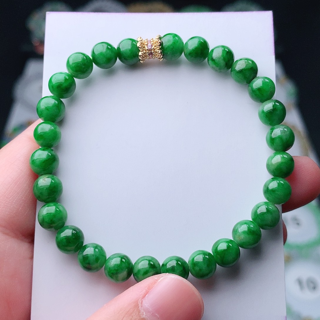 翡翠手串未镶嵌翡翠