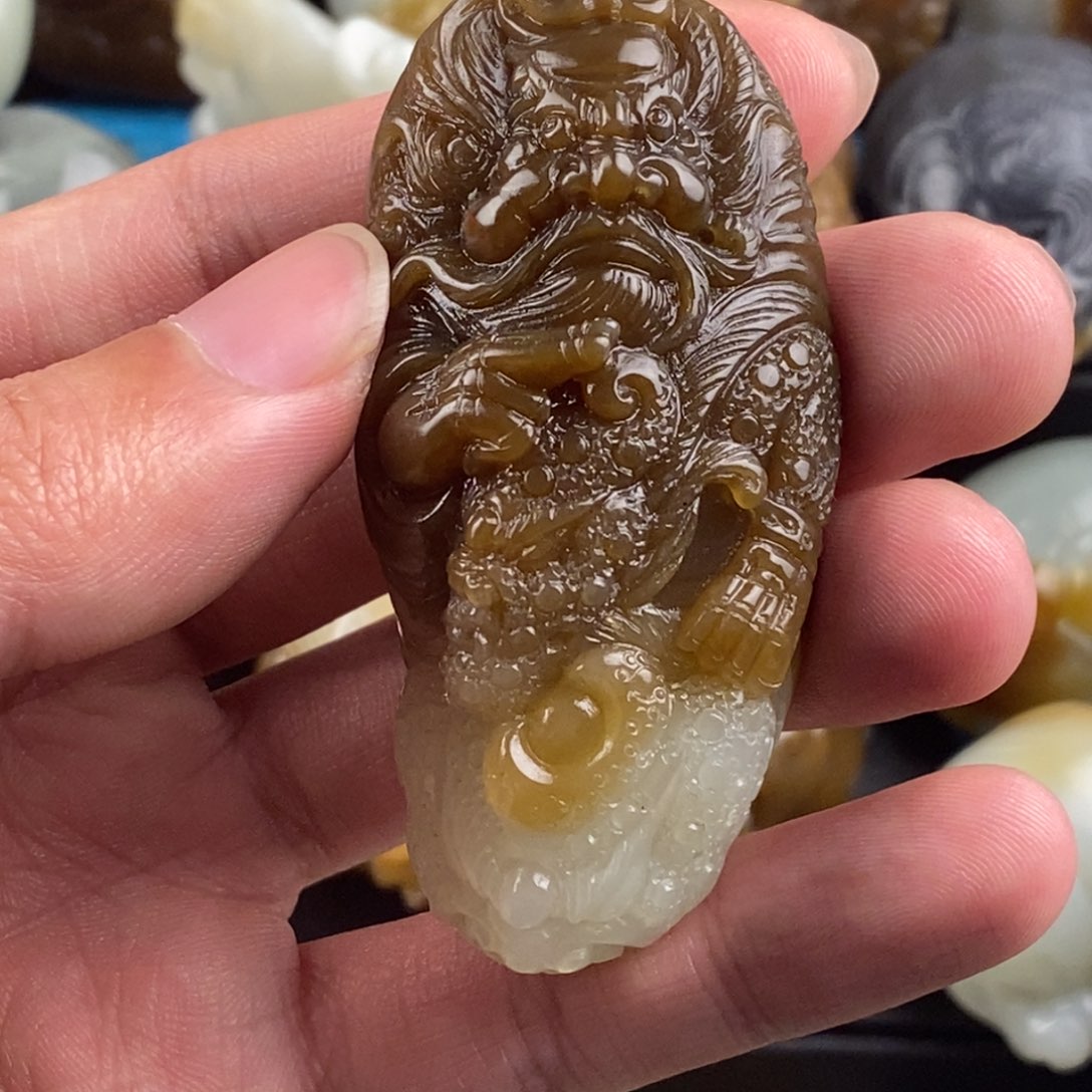 和田玉挂件未镶嵌