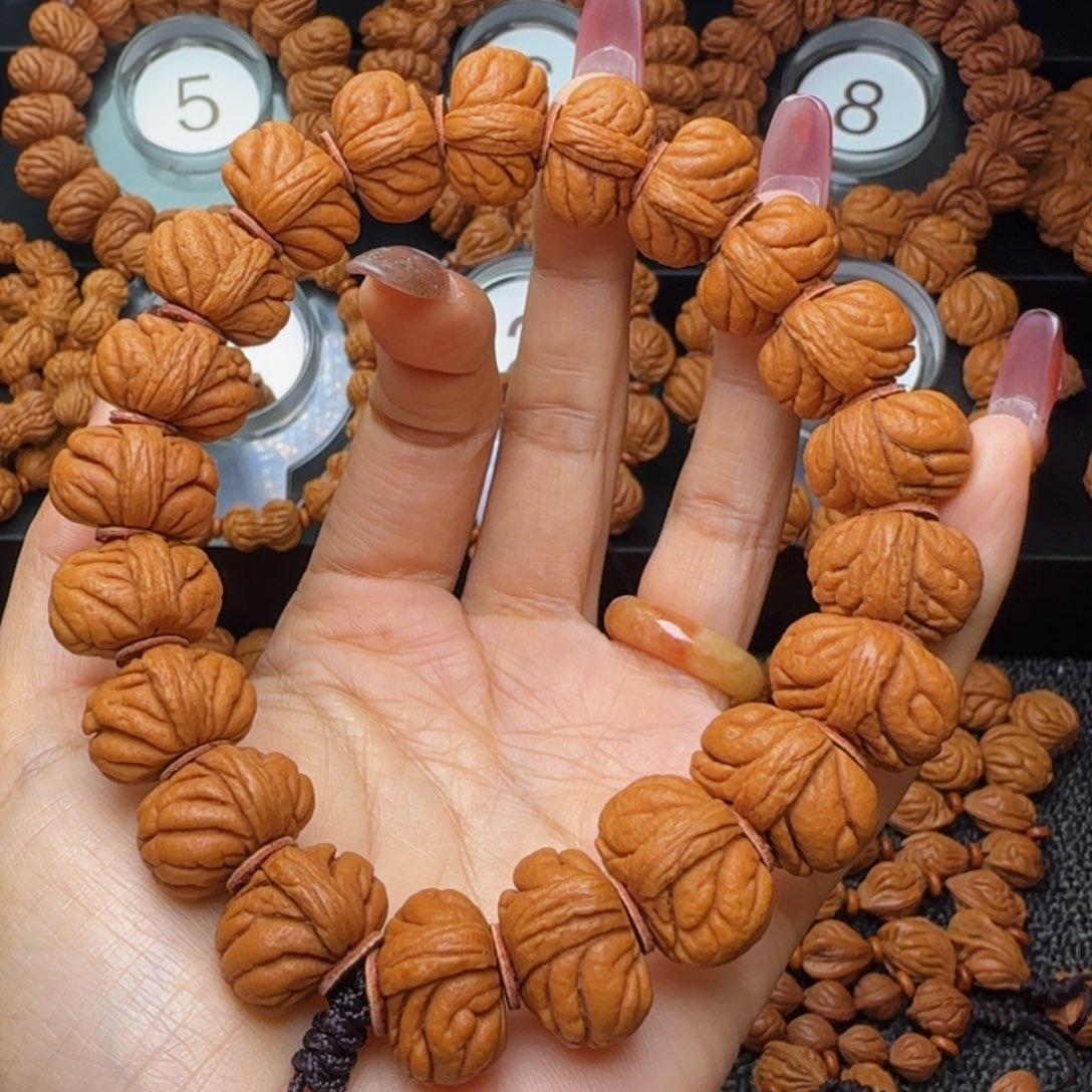 拼***力手串文玩核桃霸王龙手持