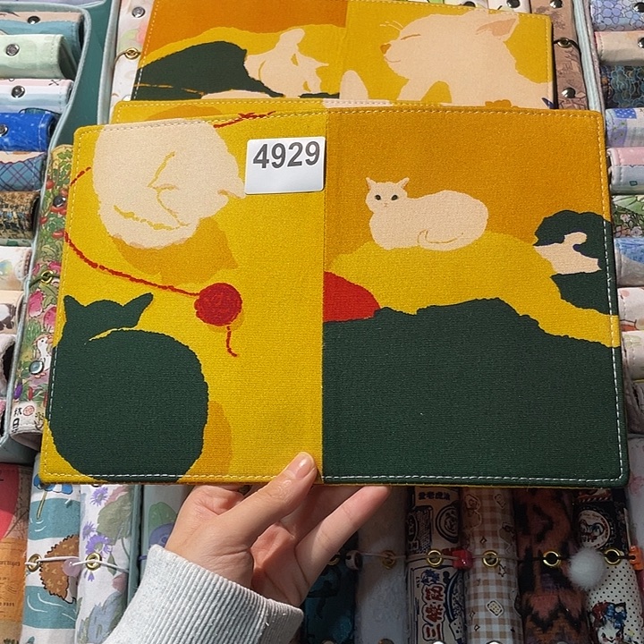 织绣A6活页不加纸4929